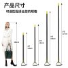 Garden Hula Hoe Stirrup Hoe - Stainless Steel Garden Weeding Hoe with Adjustable Long Handle