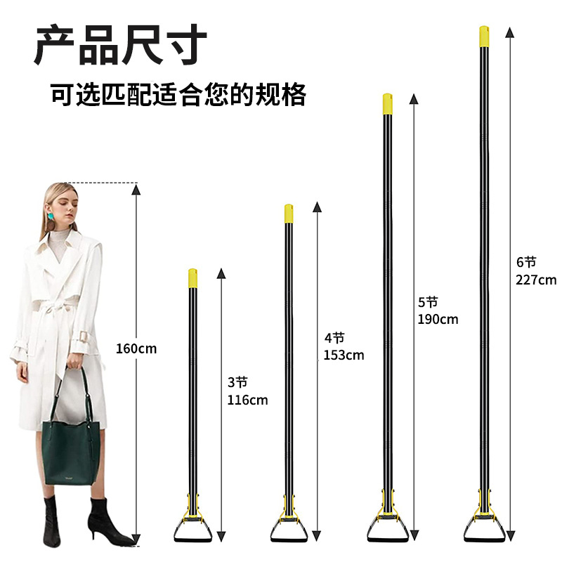Garden Hula Hoe Stirrup Hoe - Stainless Steel Garden Weeding Hoe with Adjustable Long Handle
