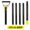 Garden Hula Hoe Stirrup Hoe - Stainless Steel Garden Weeding Hoe with Adjustable Long Handle