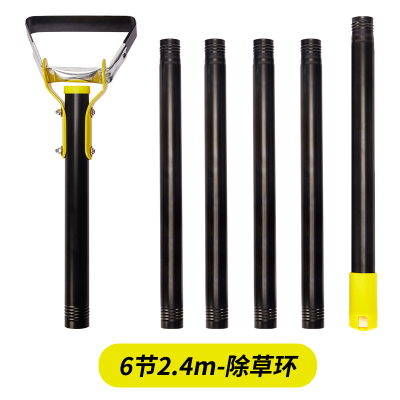 Garden Hula Hoe Stirrup Hoe - Stainless Steel Garden Weeding Hoe with Adjustable Long Handle