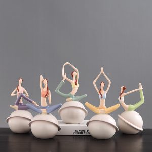 img_0-10 Yoga Figure Resin Ornament – Zen Desk Decor for Bedroom Office