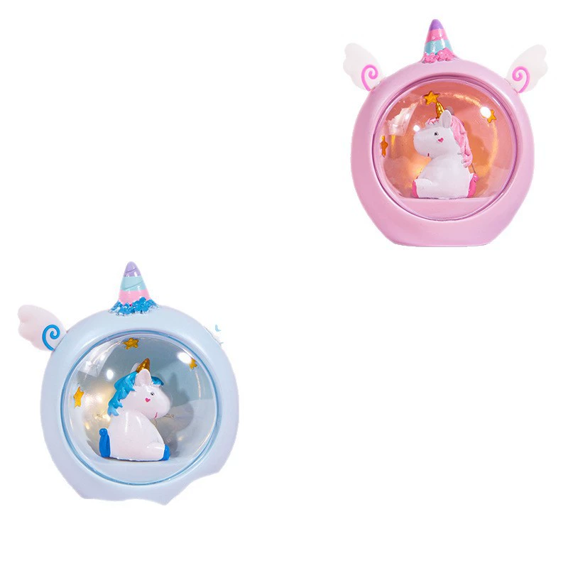 Unicorn Star Light Resin Night Light Desk Lamp Bedroom Decoration Birthday Gift