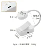 Creative Mini Student Dorm Clip-On LED Reading Lamp Bedside Book Light Charging Night Light
