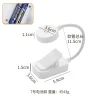 Creative Mini Student Dorm Clip-On LED Reading Lamp Bedside Book Light Charging Night Light