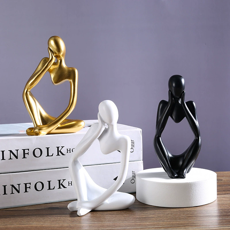 img_1783361867388_g5bu Creative Thinking Figure Resin Decoration Living Room TV Cabinet Abstract People Art