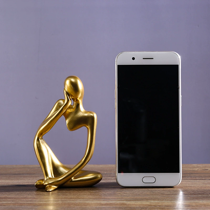 img_1783361870944_l7pg Creative Thinking Figure Resin Decoration Living Room TV Cabinet Abstract People Art