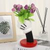 Mickey Hand Vase – Creative Desk Decor for Bedroom Office