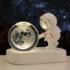 Astronaut Crystal Ball Night Light – 3D Engraved LED Desk Decor