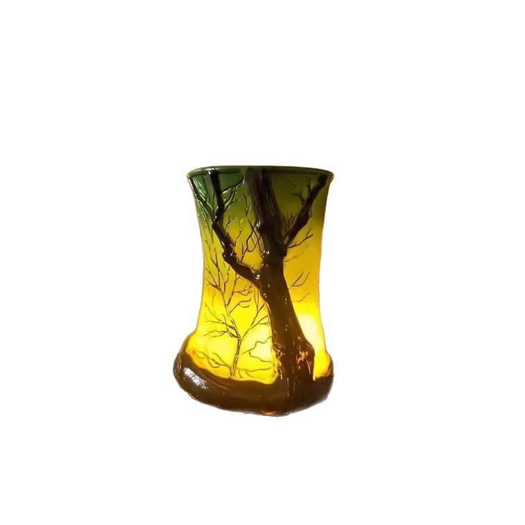 Dead Forest Resin Night Light – Creative LED Atmosphere Lamp