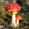 Simulation Garden Mushroom Ornament - Resin Fairy Garden Miniature Decor