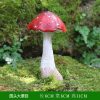 Simulation Garden Mushroom Ornament - Resin Fairy Garden Miniature Decor