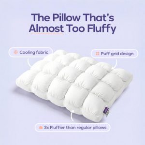 Cloud Bread Pillow - High Elastic Fluffy Pillow for Neck Protection