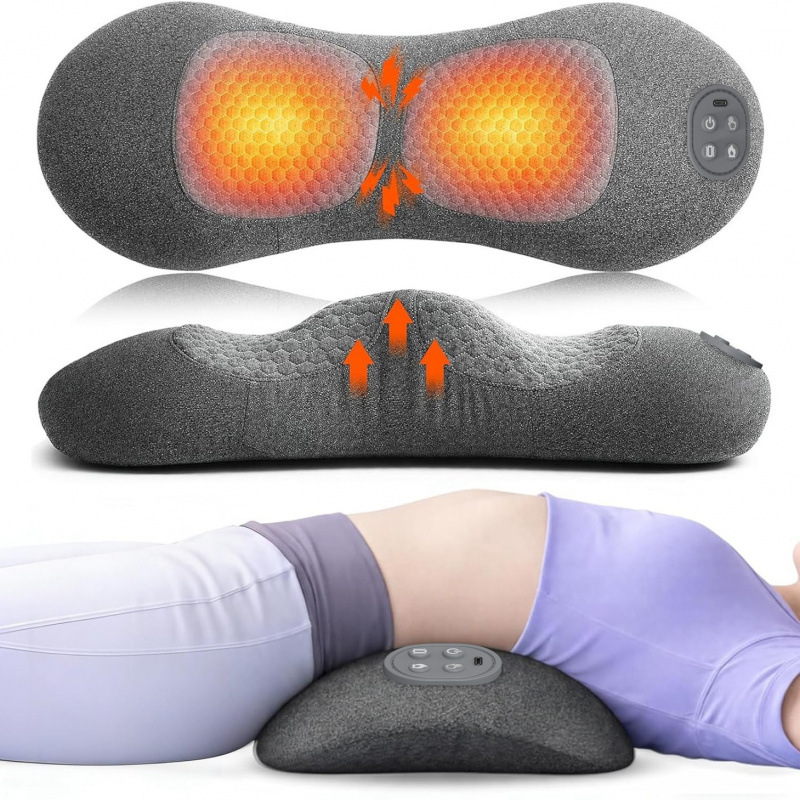 p19_main Electric Heating Massage Waist Cushion - Multifunctional Vibration Airbag Massager