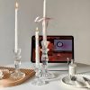 Crystal candle holder p1_02 Crystal Glass Candle Holder Set - 7 Styles, Ins Farmhouse Minimalist Candle Decor