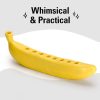 Creative Banana Candle Holder - Novelty Desk Decor, Portable Candle Stand