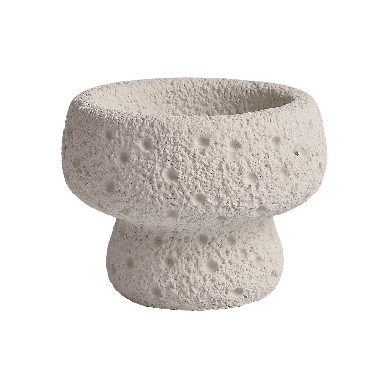 Ceramic candle cup p4_05 Ceramic Candle Cup - Minimalist Nordic Aroma Candle Holder, 10 Colors & 2 Sizes