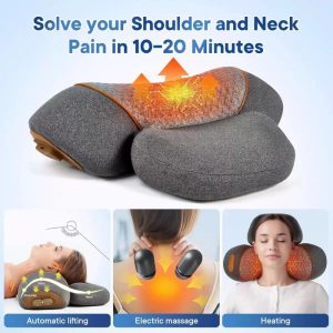 Neck Cervical Pillow for Sleeping - Massage Spine Non-Traction Heating Neck Repair