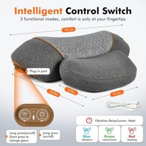 Foreign Trade Cervical Pillow - English Version Neck Massage Spine Heating Pad