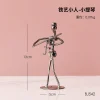 p_1783362459841_ygsg Iron Band Musician Figure Metal Crafts Simple Style Creative Birthday Gift Bedroom Desktop Decoration