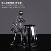 p_1783362467508_vg7h Iron Band Musician Figure Metal Crafts Simple Style Creative Birthday Gift Bedroom Desktop Decoration