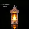p_1783362506815_mqoq Transparent Mini LED Candle Lantern Desktop Decoration Bedroom Ambiance Light Square Lamp