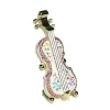 Cross-border Hot Selling Metal Enamel Crafts Creative Violin Decoration Festival Holiday Gift Wholesale