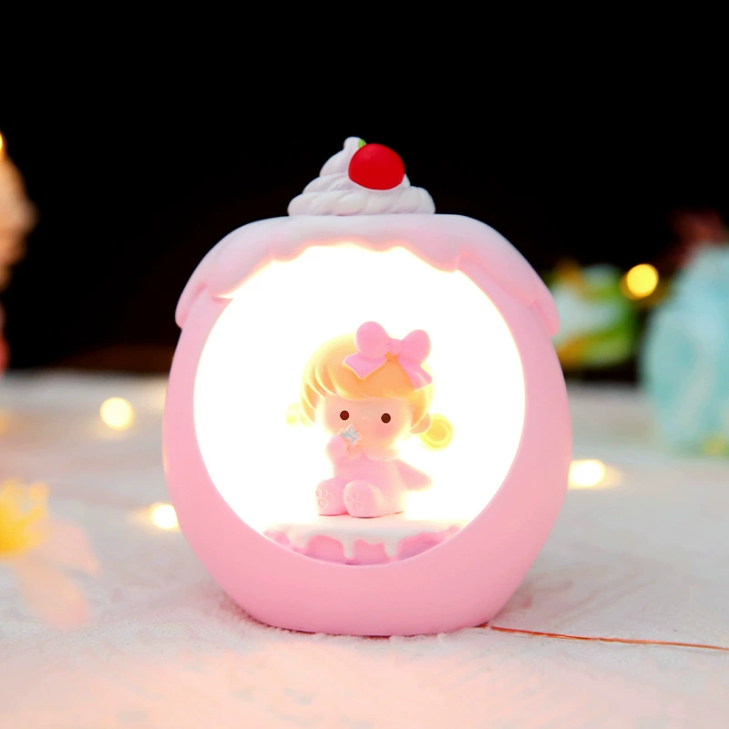 Rabbit Sugar Cute Figure Star Light Creative Ins Girls Bedroom Nightstand Ambiance Decoration Night Light