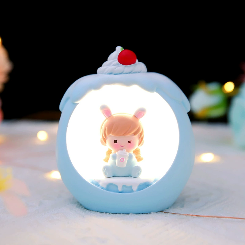 Rabbit Sugar Cute Figure Star Light Creative Ins Girls Bedroom Nightstand Ambiance Decoration Night Light