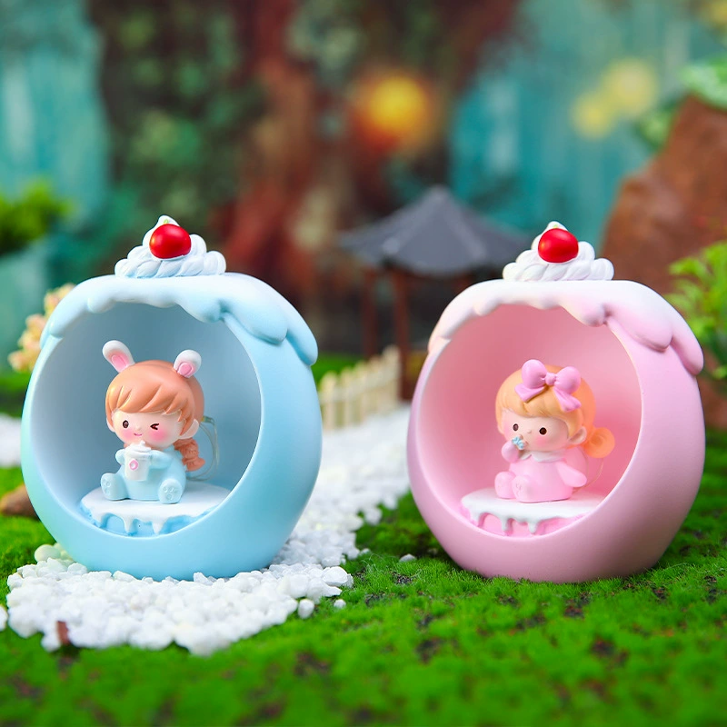Rabbit Sugar Cute Figure Star Light Creative Ins Girls Bedroom Nightstand Ambiance Decoration Night Light