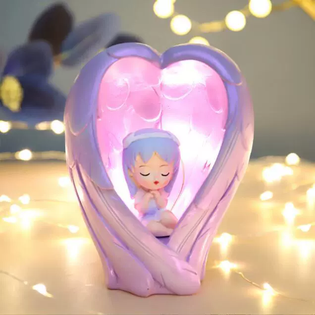 Rabbit Sugar Cute Figure Star Light Creative Ins Girls Bedroom Nightstand Ambiance Decoration Night Light