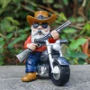 p_1783362743638_o1g6 Cross-border Gun-wielding Dwarf Resin Figure Home Decoration Bedroom Living Room Ornament Wholesale