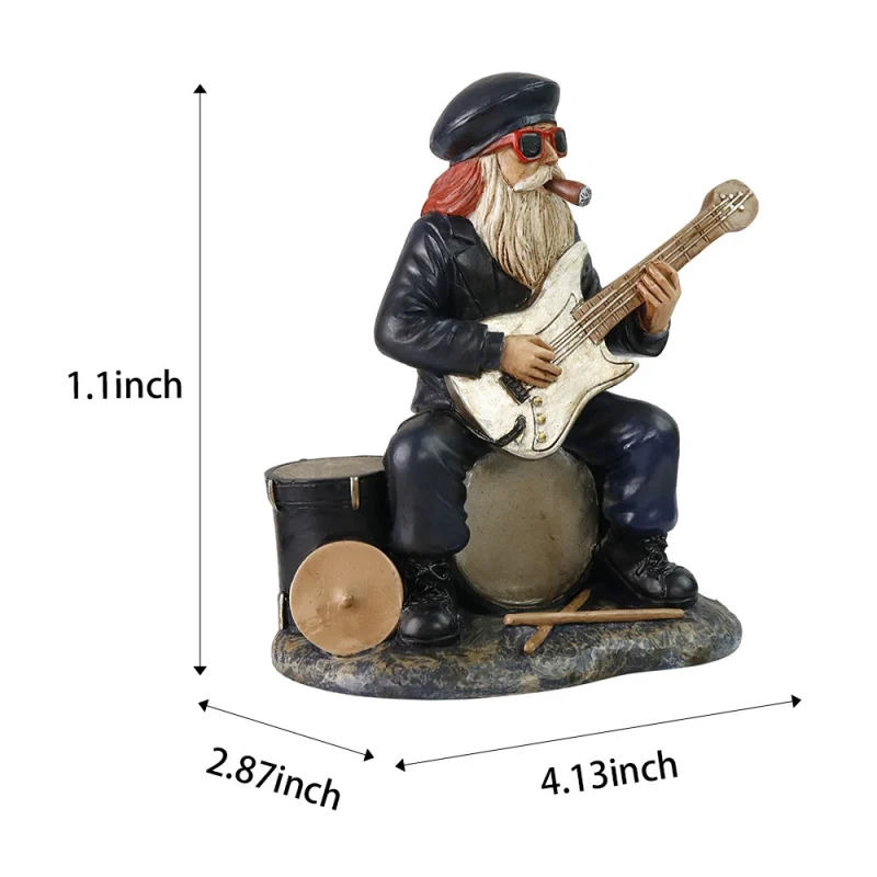 p_1783362753793_czlx Cross-border Gun-wielding Dwarf Resin Figure Home Decoration Bedroom Living Room Ornament Wholesale