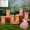 Viral Crystal Star Night Light Small Desktop Decoration Bedroom Creative Flowing Sand Lamp Birthday Gift
