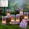 Viral Crystal Star Night Light Small Desktop Decoration Bedroom Creative Flowing Sand Lamp Birthday Gift