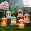 Viral Crystal Star Night Light Small Desktop Decoration Bedroom Creative Flowing Sand Lamp Birthday Gift