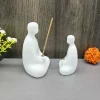 Cross-border Home Room Bedroom Office Decoration Zen Faceless Buddha Incense Holder Creative Resin Ornament