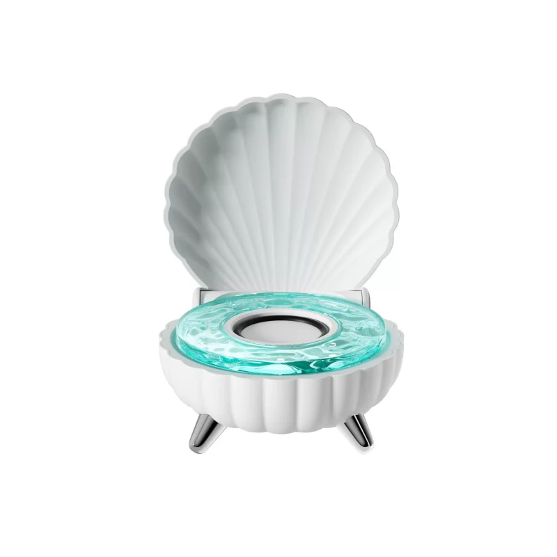 p_1783362895431_8xwz Cross-border New Shell Bluetooth Speaker Colorful Light Bedroom Mini Bluetooth Speaker Ambiance Lamp Cool Gift