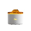 Cross-border Creative Jellyfish Flame Humidifier Home Bedroom Desktop Small Simulated Crack Volcano Lava Aromatherapy Machine