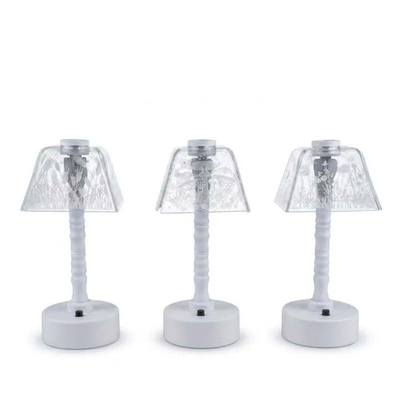 Cross-border New Mini Desk Lamp Creative Gift LED Acrylic Night Light Simple Ambiance Bedroom Bedside