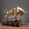 p_1783363063856_1zaq Office Study Desktop Bullfighting Resin Craft Living Room Wine Cabinet Decor Home Lucky Prosperity Ornament