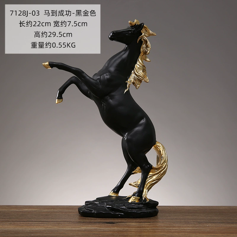 p_1783363075591_49f0 Office Study Desktop Bullfighting Resin Craft Living Room Wine Cabinet Decor Home Lucky Prosperity Ornament