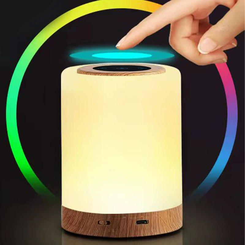 Patent Amazon Bedroom Bedside Lamp Baby Lamp Remote Control 16-Color Night Light Touch Light Portable Lamp