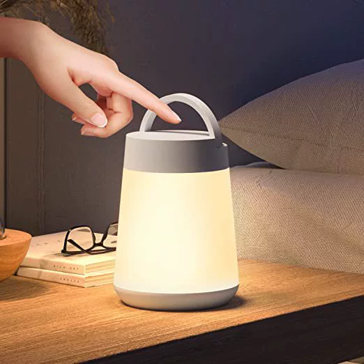 Patent Amazon Bedroom Bedside Lamp Baby Lamp Remote Control 16-Color Night Light Touch Light Portable Lamp