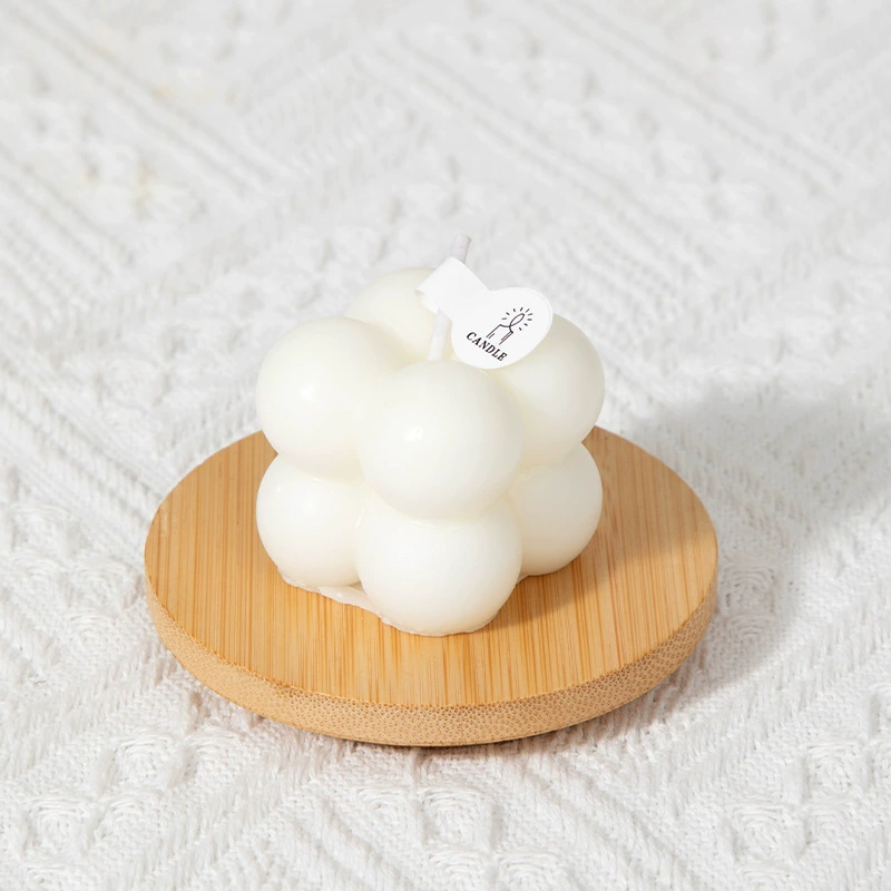 Cross-border Mini Cube Scented Candle Anniversary Gift Smoke-free Small Home Bedroom Gift Fragrance Desk Decor