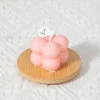Cross-border Mini Cube Scented Candle Anniversary Gift Smoke-free Small Home Bedroom Gift Fragrance Desk Decor
