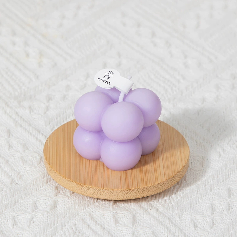 Cross-border Mini Cube Scented Candle Anniversary Gift Smoke-free Small Home Bedroom Gift Fragrance Desk Decor
