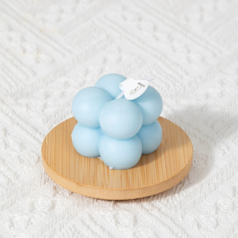 Cross-border Mini Cube Scented Candle Anniversary Gift Smoke-free Small Home Bedroom Gift Fragrance Desk Decor