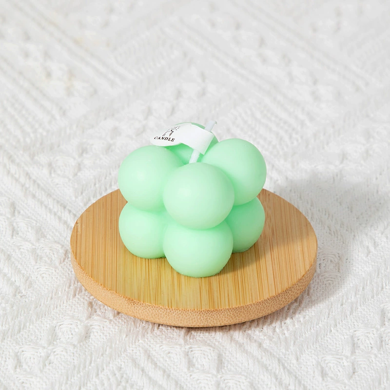 Cross-border Mini Cube Scented Candle Anniversary Gift Smoke-free Small Home Bedroom Gift Fragrance Desk Decor