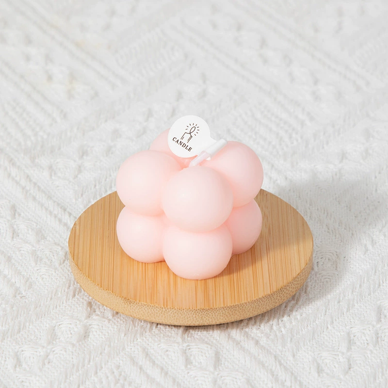 Cross-border Mini Cube Scented Candle Anniversary Gift Smoke-free Small Home Bedroom Gift Fragrance Desk Decor
