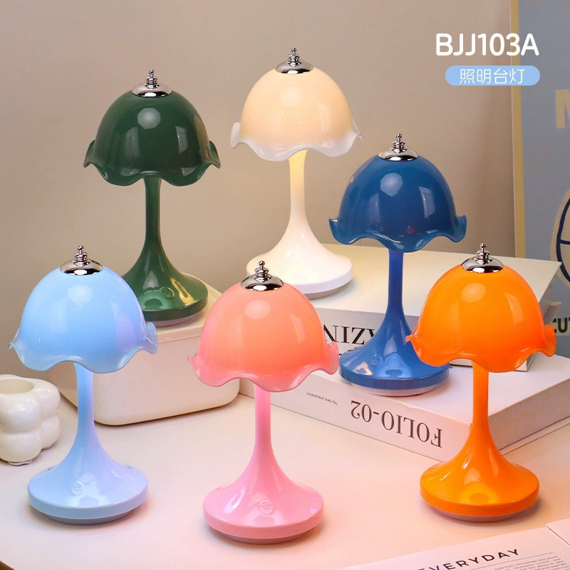 p_1783363373062_08vn Cream Style Creative Light Luxury Desk Lamp Cross-border Mini Floor Lamp Decoration Night Light Bedroom